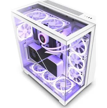 PC skříň NZXT H9 Elite (CM-H91EW-01) bílá