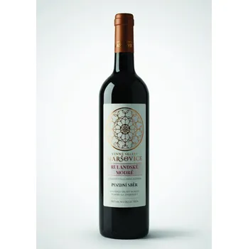 Rulandské modré 2021, pozdní sběr, Vinné sklepy Maršovice, suché