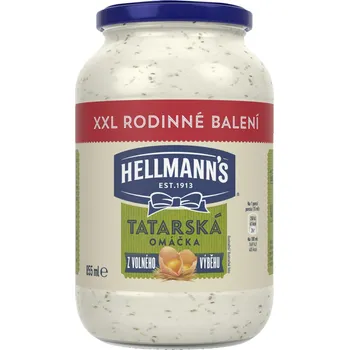 Dressing CZ distribuce HELLMANN'S Tatarská omáčka v rodinném balení 855 ml (864g)