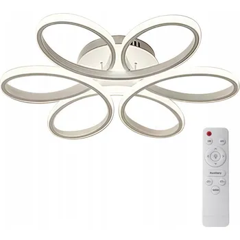 Moderní stropní svítidlo LED stropní svítidlo s dálkovým ovládáním BT, bílé