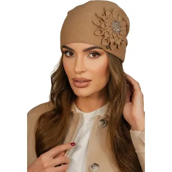 Čepice Kamea zimní čepice beanie žlutá, univerzální velikost (54-60)