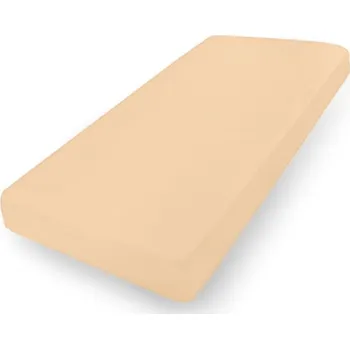 Prostěradlo Prześcieradło JERSEY Premium s gumou 120x200 Béžová