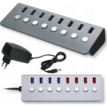 USB hub ARTHON 6A3-02-2436 USB Hub 8 portů