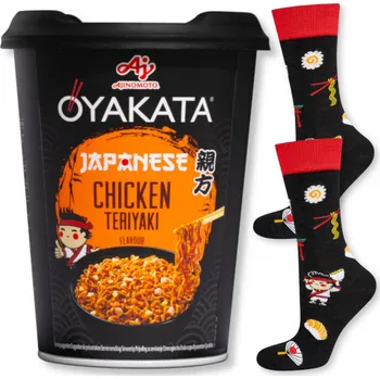 Pánské ponožky SOXO pánské ponožky Oyakata s motivem kuřete teriyaki