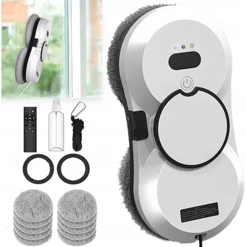 Kuchyňský robot INTELIGENTNÍ ROBOT NA MYTÍ OKEN, SKEL A ZRCADEL SADA 5600PA S ROZPRAŠOVÁNÍM VODY