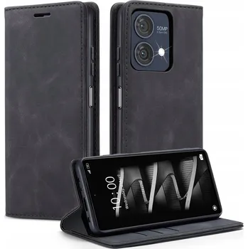 Pouzdro na mobilní telefon Flipové pouzdro N-S pro Motorola MOTO G84 5G černé