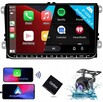 Auto Hi-Fi Autorádio SEMAITU RADIO 9" Android 12.0 VW/Seat 2-DIN