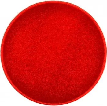 Koberec Eton červený koberec kulatý: Průměr 160 cm