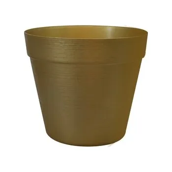 Květináč Květináč Loft 220x200 mm zlatá