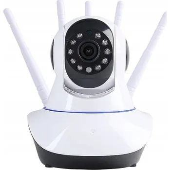 IP kamera Inteligentní otočná IP WiFi kamera s anténami