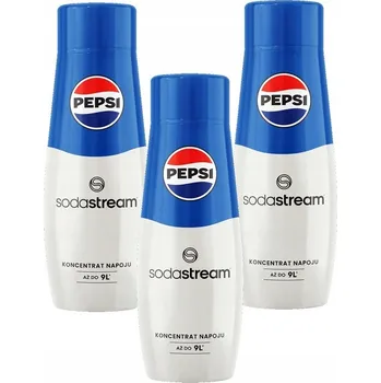 Sirup pro výrobník sody Sirup koncentrát pro SodaStream Pepsi 3x440 ml