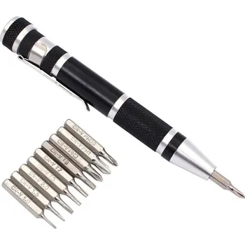 Šroubovák PRECZNÍ ŠROUBOVÁK S BITY PROPISKA SADA MINI 8 KS