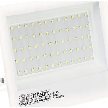 LED reflektor 100W ASLAN-100 8000 lm IP65 Šedý 4000K pro venkovní použití