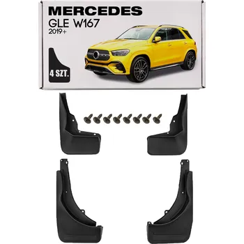 autokoberec MERCEDES GLE W167 2019+ S AMG PAKETEM BEZ BOČNÍCH NÁŠLAPŮ, LAPAČE NEČISTOT