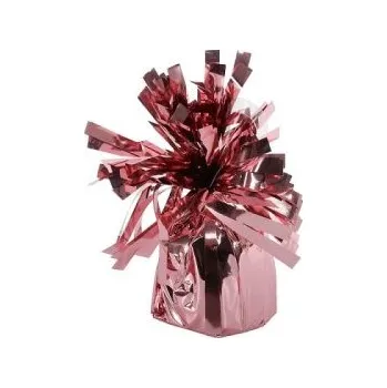 Balónek Závaží fóliové sv. růžové 150g, 62mm