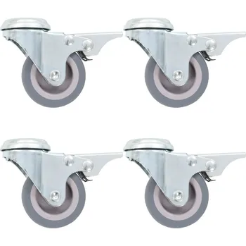 zvedák vidaXL 24 ks otočná kolečka s otvorem pro šroub 50 mm