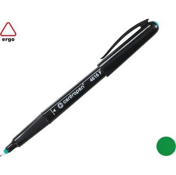 Kancelář Popisovač CENTROPEN 4616 CD liner, zelený