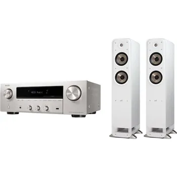 AV přijímač Denon DRA-900H + repro Polk Signature S55 ELITE 2 ks stříbrný/bílý