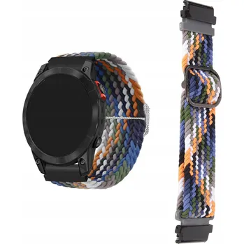 Řemínek na hodinky Nylonový řemínek pro Garmin Fenix 7S/6S/5S 20mm