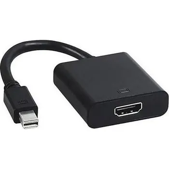 Video redukce AQ HDMI / mini DisplayPort, 0,2 m (xaqcva108) černá