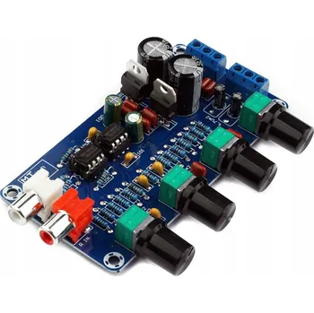 Hi-Fi Zesilovač Zesilovač Elektroweb Stereo předzesilovač + ekvalizér NE5532 XH-M164