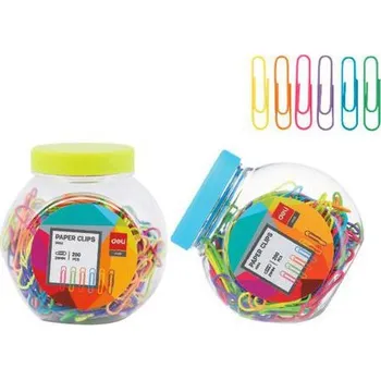 Kancelář Sponky kancelářské DELI dóza, 200ks