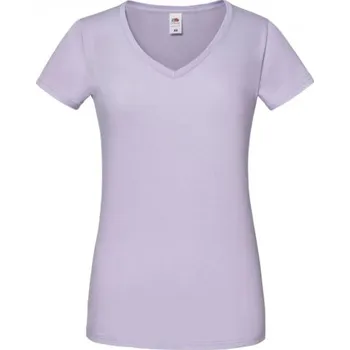 Dámské tričko Fruties Dámské tričko s krátkým rukávem Invence levandulová XL