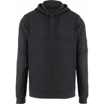 Pánská mikina Bluza polarowa męska z kapturem Engelbert Strauss Fleece Hoodie Černá L