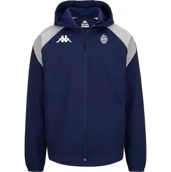 Pánská mikina Kappa Liantozi Basket Brno Jr tmavě modrá-šedá 12Y