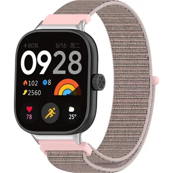 VSECHNONAMOBIL 71848 NYLON Řemínek pro Xiaomi Smart Band 8 Pro růžový