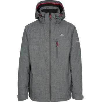 Pánská vesta TRESPASS Pánská zateplená nepromokavá bunda XL ŠEDÁ