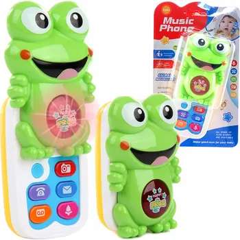 Hudební telefon pro batole – žabka (kolektiv autorů)