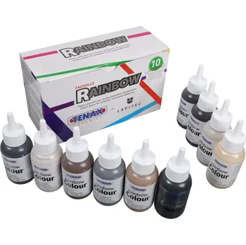 Speciální výtvarná barva Tenax Rainbow - barevné pasty 75ml v odstínech Lapitecu, 10ks Barva: Avorio