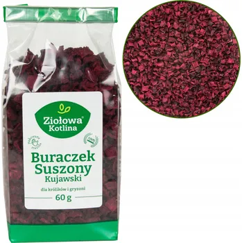 Krmivo pro hlodavce Ziołowa Kotlina bylinkové pamlsky 0,06 kg křeček, osmák degu, králík, myš, pískomil, potkan, činčila, morče