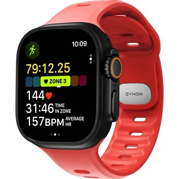 Příslušenství k chytrým hodinkám NOMAD Tempo Band na Apple Watch 49/Ultra/Ultra 2/Ultra 3 (NM011475858) červený