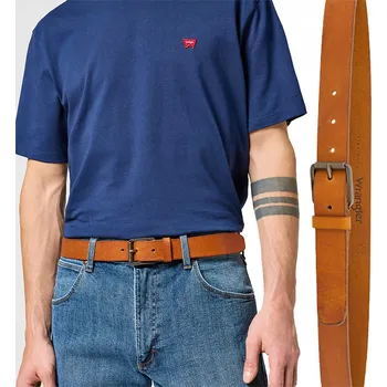 Opasek Wrangler pásek hnědý - muž