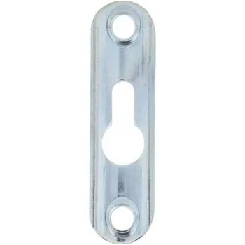 Postel Podložka postelového kování, 60 x 16 x 4 mm, 1 klíč.otvor, ocel pozink