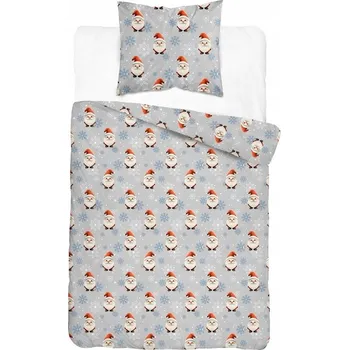 Povlečení Povlečení Vánoční 140x200 Mikulášové Veselé Vánoce MERRY CHRISTMAS