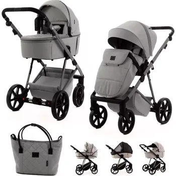 Kočárek ADAMEX Kočárek kombinovaný Delta Natura Moon