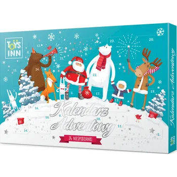 Vánoční dekorace Adventní kalendář Vánoce Mikuláš Figurky Sob Vánoční překvapení