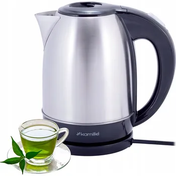 Rychlovarná konvice Rychlovarná konvice Kamille KM1722 2000 W 1,7 l stříbrná/šedá