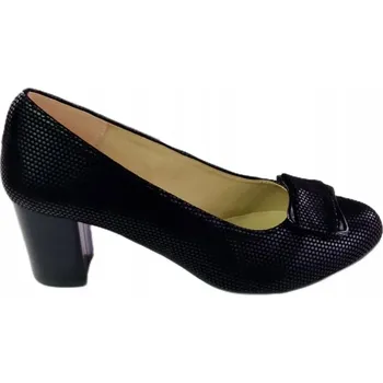 Dámské lodičky Dámské lodičky s mašlí OS-050 černé vel. 40