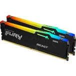 Kingston FURY Beast Black RGB EXPO 64GB (2x32GB) DDR5 6000MHz CL36 (KF560C36BBEAK2-64)