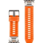 Tactical Tough Band na Apple Watch Ultra (868) oranžový