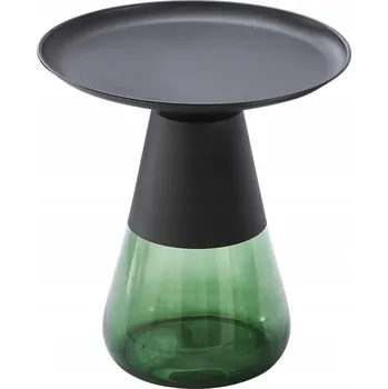 Konferenční stolek Vysoký Konferenční Stolek Kulatý do Obývacího Pokoje Ložnice Loft Zelený TIFFANY S