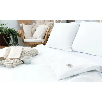 Povlečení Povlečení bavlněný mušelín 220x200 bílé 01