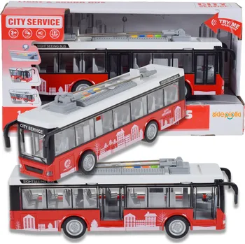 autíčko ŠKOLNÍ AUTOBUS MĚSTSKÝ CITYBUS NA BATERIE AUTÍČKO BUS HRAČKA PRO DĚTI