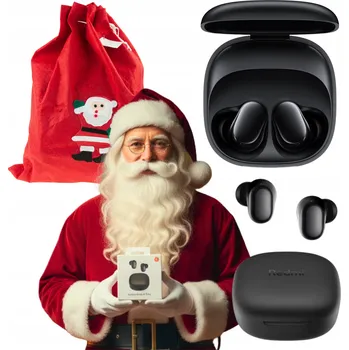 Sluchátka Dárková sada Bezdrátová sluchátka XIOMI Redmi Buds 6 Play ČERNÁ