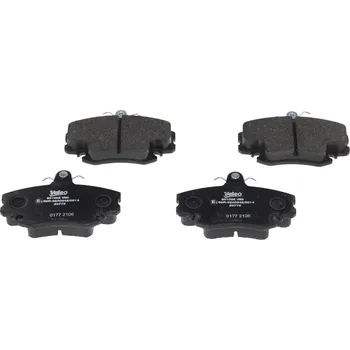 Brzdová destička Sada brzdových destiček, kotoučová brzda VALEO 301002