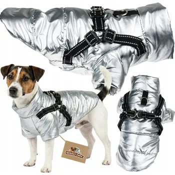 Obleček pro psa Zimní obleček pro psa se SEDÁKEM 2v1 teplá bunda malý střední pes S